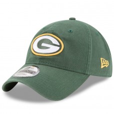 Men's Green Bay Packers New Era Green Core Classic 9TWENTY Adjustable Hat 2786178